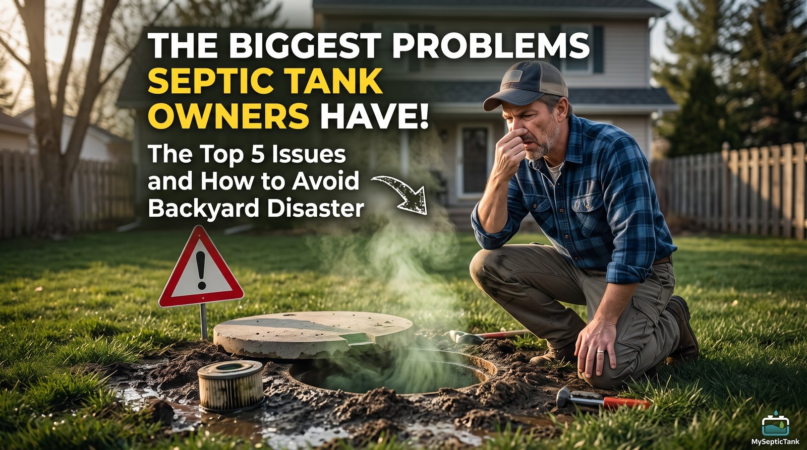 the biggest problems septic tank owners have