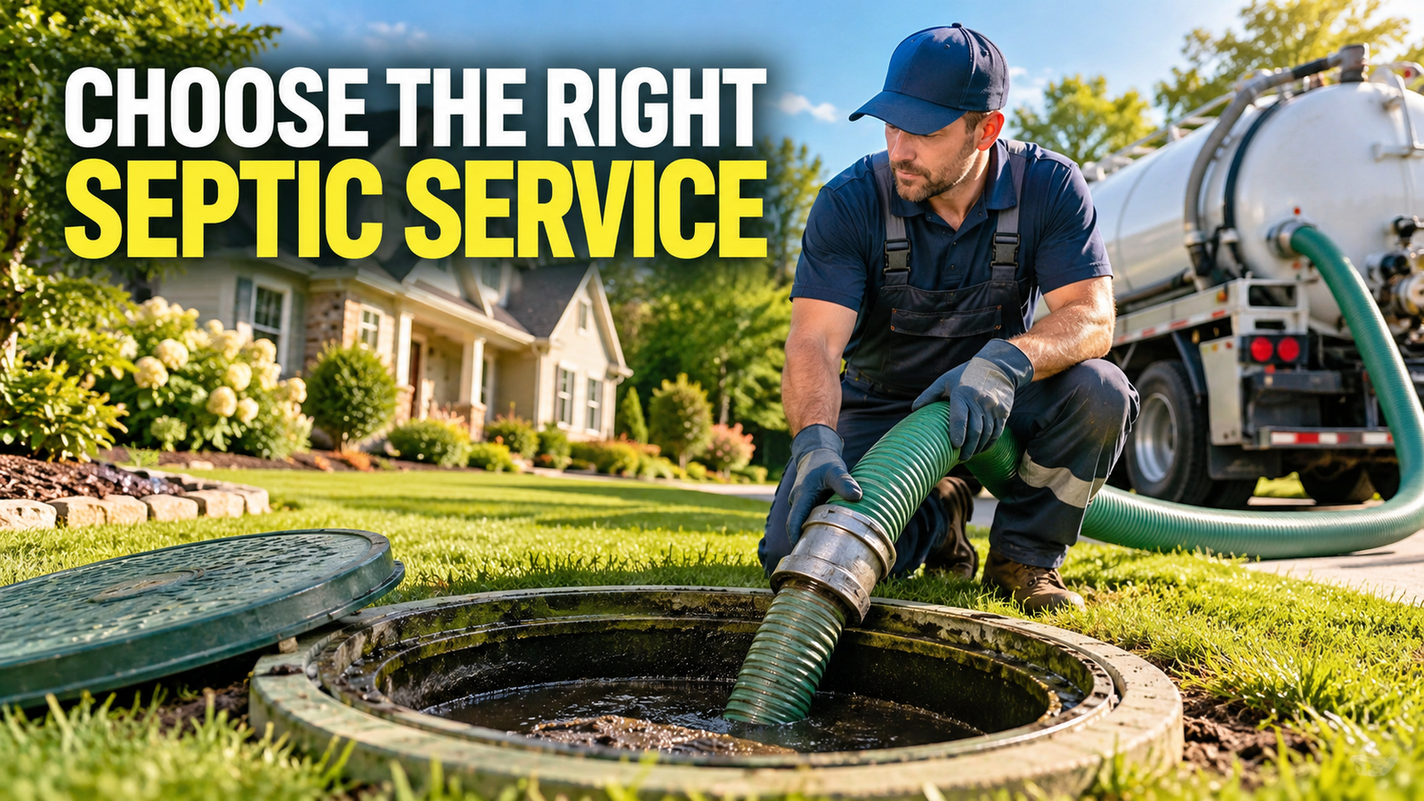 choose the right septic service