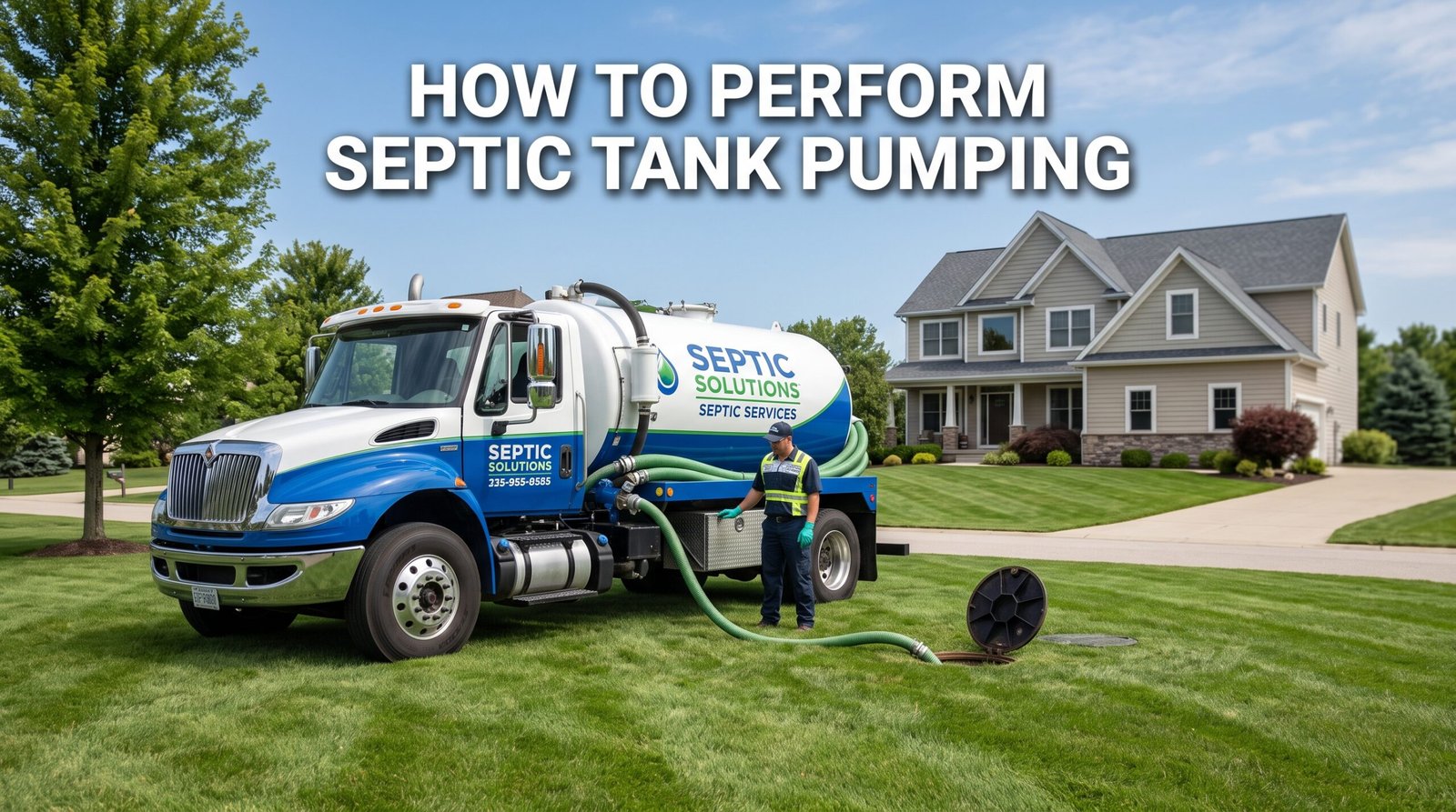 How to Perform Septic Tank Pumping: A Step-by-Step Guide