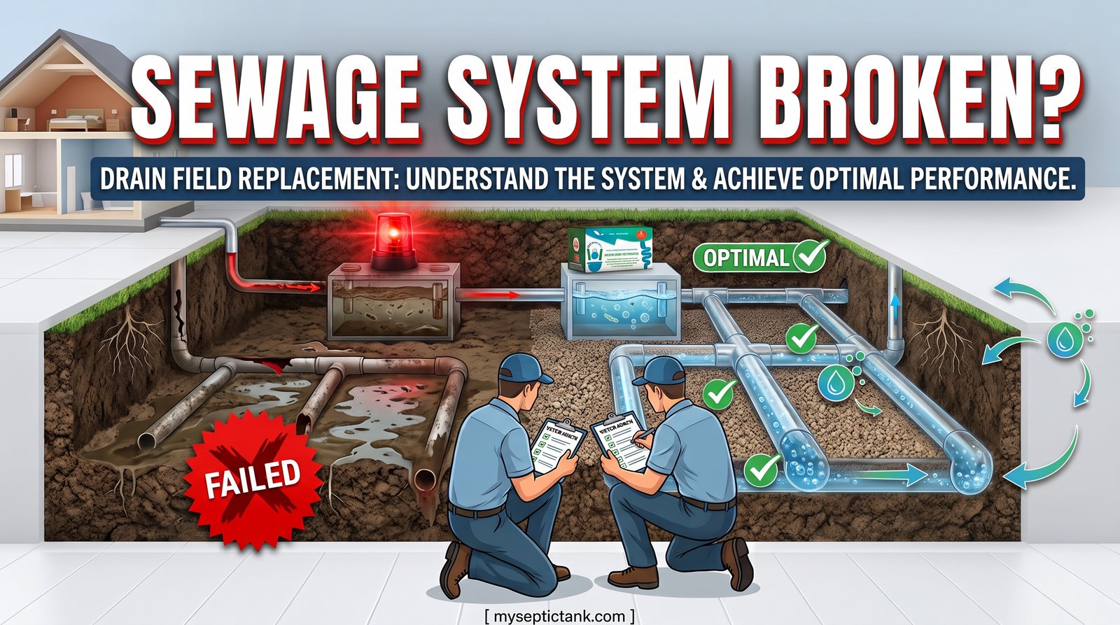 understanding the drain field replacement