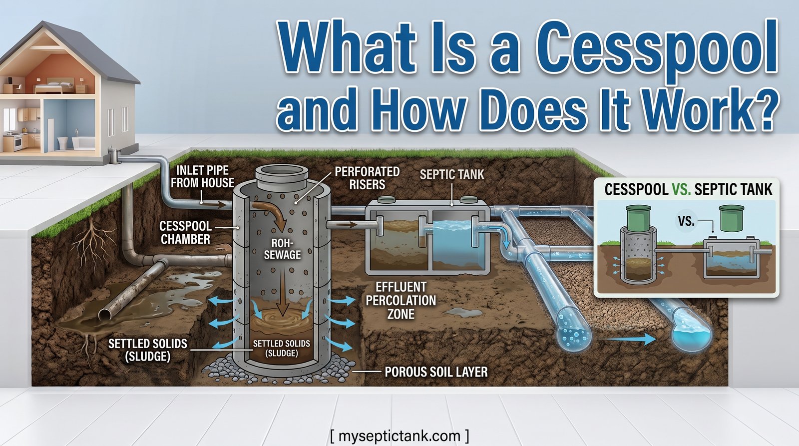 what is a cesspool and how does ist work