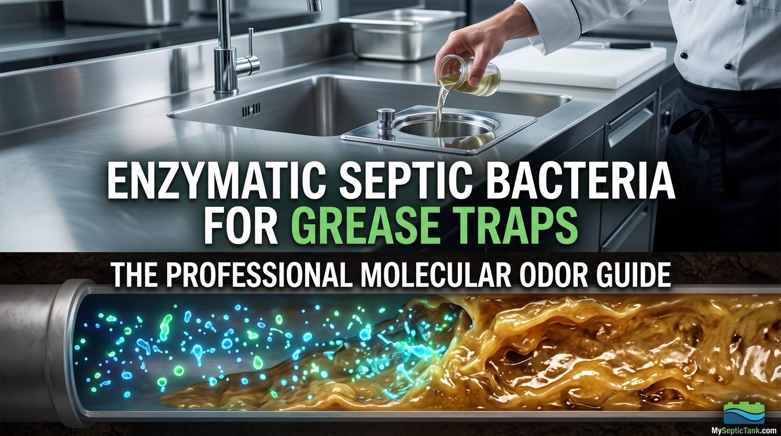 Enzymatic Septic Bacteria for Grease Traps: The Professional Odor Guide