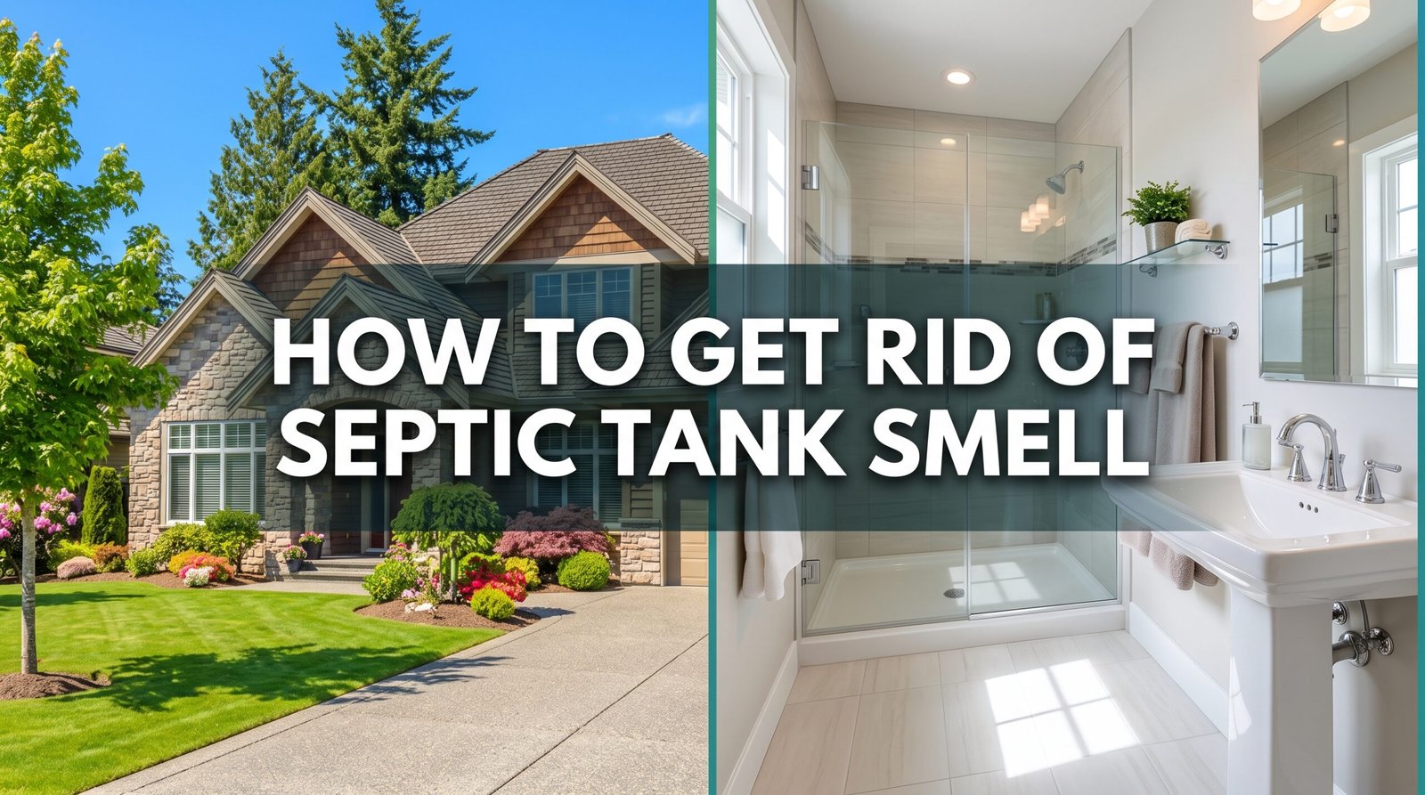 how to get rid of septic tank smell