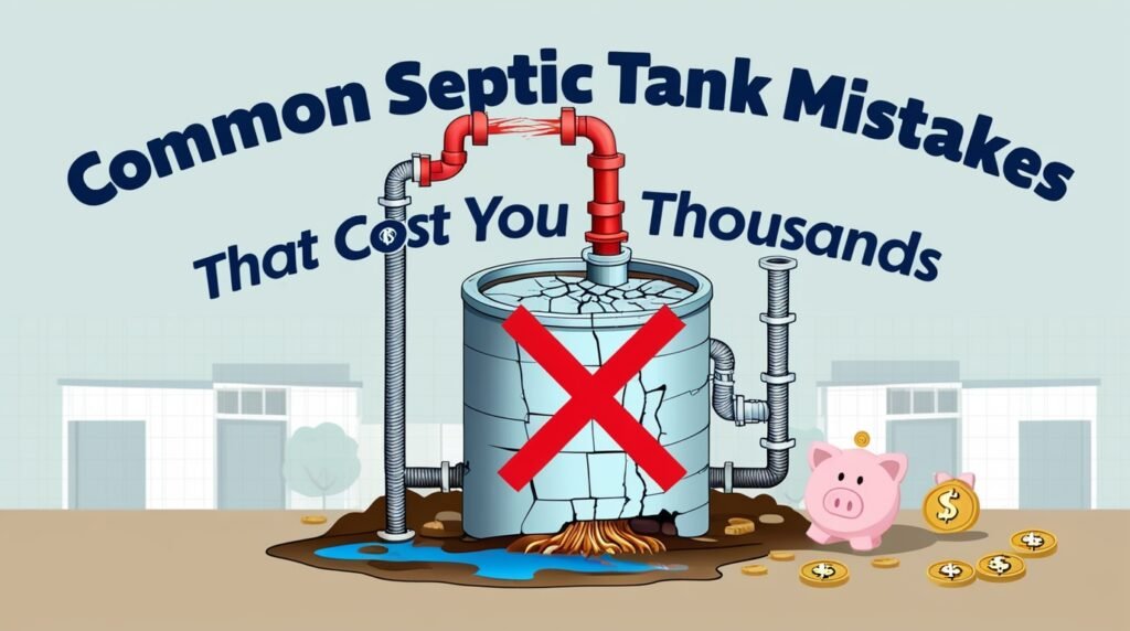 septic tank mistakes that cost you thousands